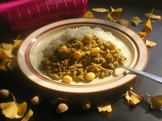 さんまのキーマカレー