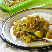 激辛ガーリックポテトカレー