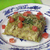 カレー風味のポテトミートグラタン